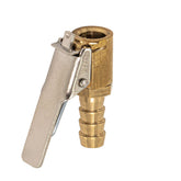 Raccord pneumatique Schrader en laiton avec filetage NPT 1/4 pouce
