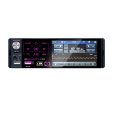 1-DIN 4.1" autoradio met Bluetooth, USB en ondersteuning voor een achteruitrijcamera, 4,1" capacitief touchscreen.