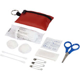 Trousse de premiers secours avec porte-clés – premiers secours compacts pour la voiture et les déplacements