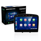 Peugeot 308/408 10-20 - Autoradio 9" avec Apple CarPlay et Android Auto