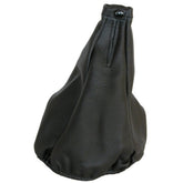 Soufflet de levier de vitesse Carpoint en cuir noir