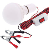 Lampe de travail LED 12V avec pinces crocodiles de CARMOTION