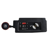 Honda Accord 8. Generation 2008-2013 chargeur rapide USB-C et répartiteur 12V pour allume-cigare