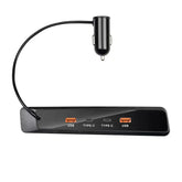 Hub USB-C et adaptateur chargeur rapide pour Audi Q5 / Q5 Sportback 2018-2024 – répartiteur QC3.0