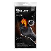Gants en nitrile Mercator GoGrip BLACK taille XXL