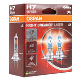 Ampoule halogène Osram H7 NIGHT BREAKER LASER 12 V 55 W