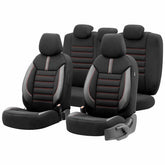 Housses de siège auto OTOM LIMITED 101 noir et rouge