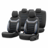 Housses de siège auto OTOM INDIVIDUAL 203 noir et bleu