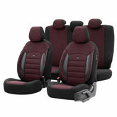Jeu universel de housses de siège bordeaux SPORT PLUS 103
