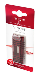 Recharge VINOVE Warsaw Oud pour parfum de voiture