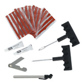 Kit de réparation de pneus Carpoint – 31 pièces, poignée en plastique