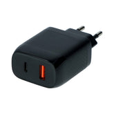 Chargeur rapide mural Carpoint à deux ports – 20 W USB-C + 18 W USB-A 3.0