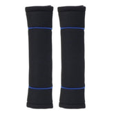 Carpoint housse de volant en cuir véritable Classic noir/bleu