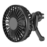 Ventilateur Carpoint avec grille USB-A Ø10,5 cm 5 V