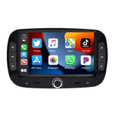 Fiat 500 16-19 - 7" radio met Apple CarPlay en Android Auto – Carmediaeurope.com