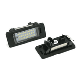 Éclairage de plaque LED BMW – LED blanche (E90, F30, E60, X5, etc.) visuel produit avec éclairage puissant.