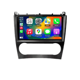 Mercedes-Benz W203 - 9" radio met Apple CarPlay en Android Auto – Carmediaeurope.com