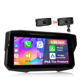 Écran moto 6,86” avec CarPlay, Android Auto, AirPlay et TPMS