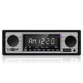 Autoradio 1 DIN avec Bluetooth, USB et design rétro – lecteur MP3