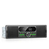 Autoradio 1 DIN avec haut-parleur intégré, Bluetooth, FM/AM et lecteur MP3