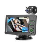 Caméra bébé pour voiture avec écran HD 4,3" et vision nocturne