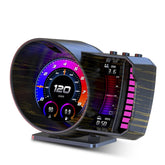 Affichage tête haute 3,5" (HUD) pour voiture – compteur de vitesse numérique avec OBD2