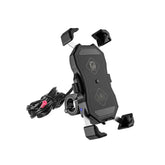 Support de téléphone pour moto avec charge sans fil 15 W