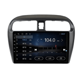Mitsubishi Space Star 12-18 - 9" radio met Apple CarPlay en Android Auto – Carmediaeurope.com