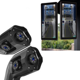 10,36" écrans HD avec caméra et détection d’angle mort pour camion, utilitaire et bus