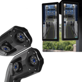 10,36" écrans HD avec caméra et détection d’angle mort pour camion, utilitaire et bus
