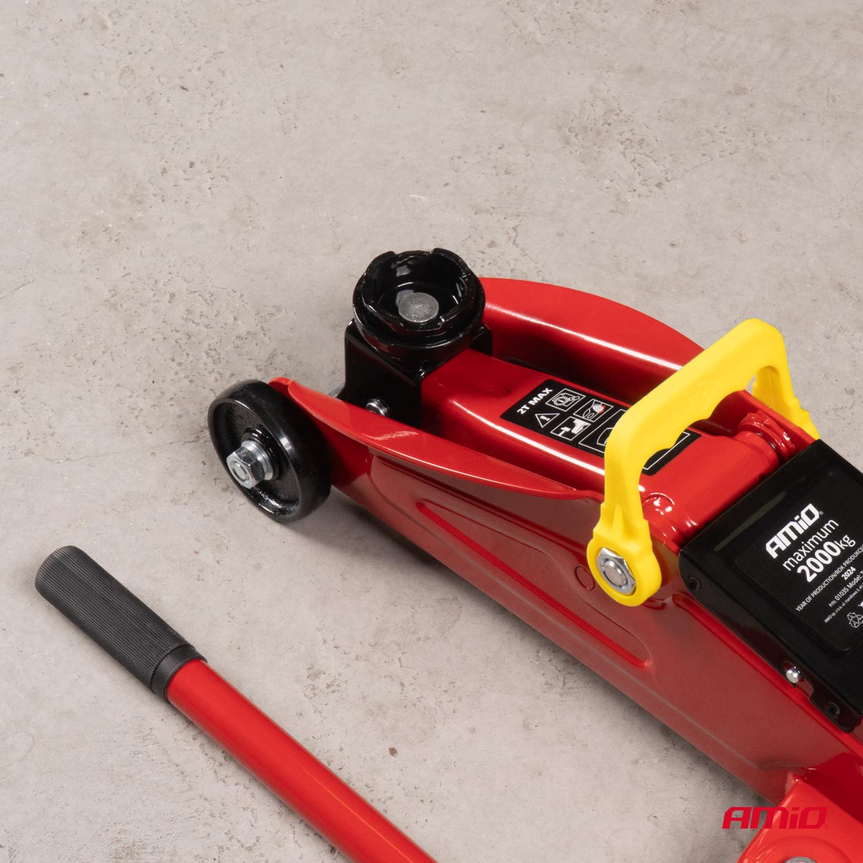 Hydraulisk donkraft i stål