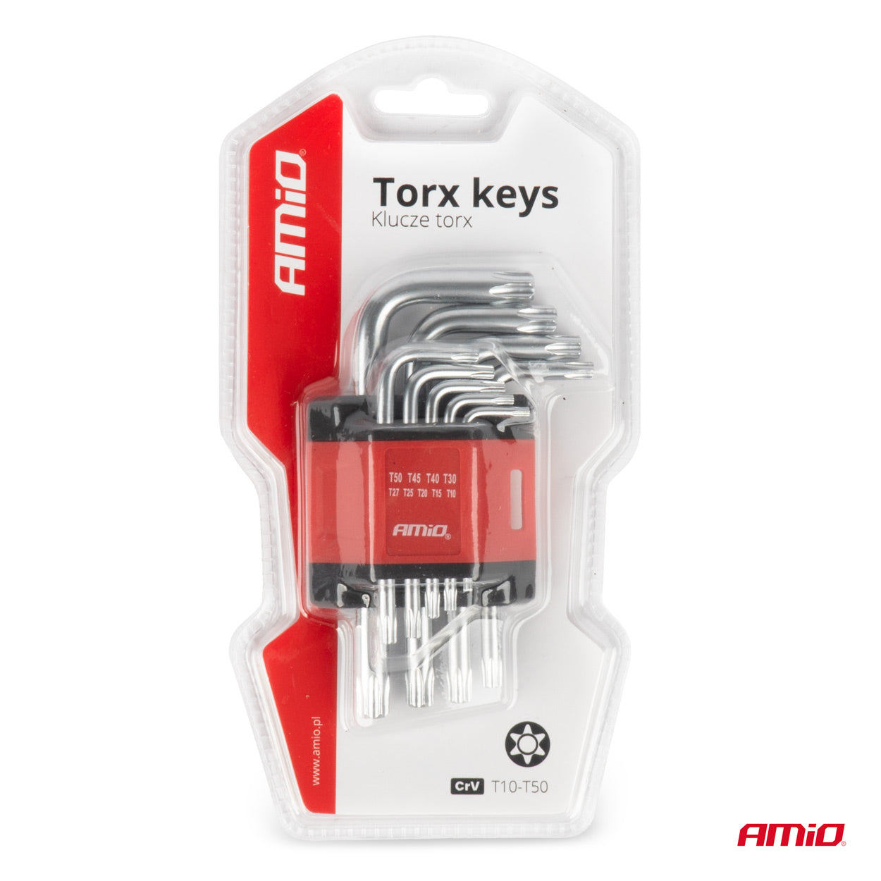 Jeu de clés Torx courtes pour les réparations auto et vélo
