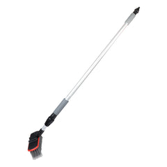Brosse de lavage télescopique avec passage d’eau