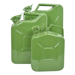 Jerrican Carpoint 20 litres en métal vert, homologué UN 