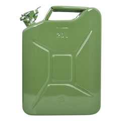 Jerrican Carpoint 20 litres en métal vert, homologué UN 
