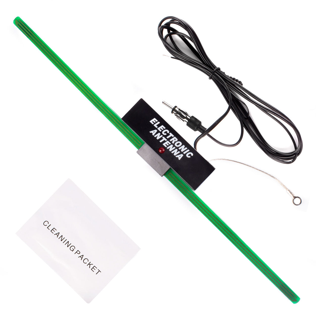 Antenne de voiture AM/FM intérieure avec amplificateur de signal intégré