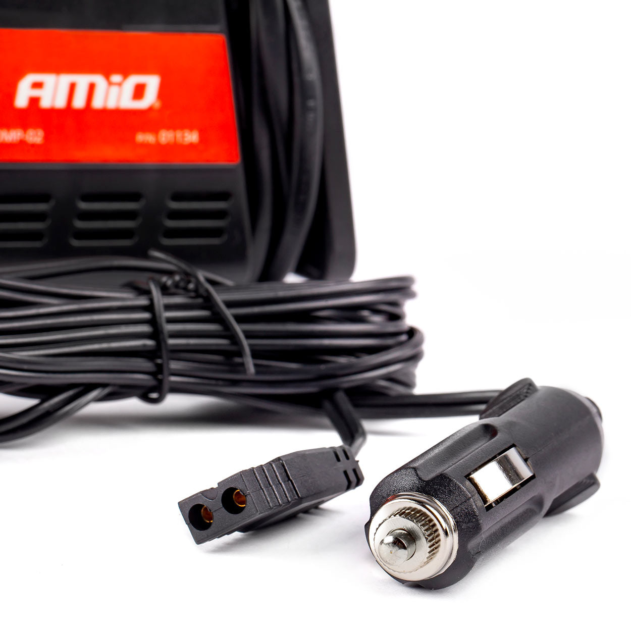 Compresseur de voiture 12 V avec manomètre