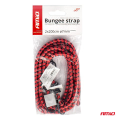 Corde élastique pour la fixation sur des tables d’exposition