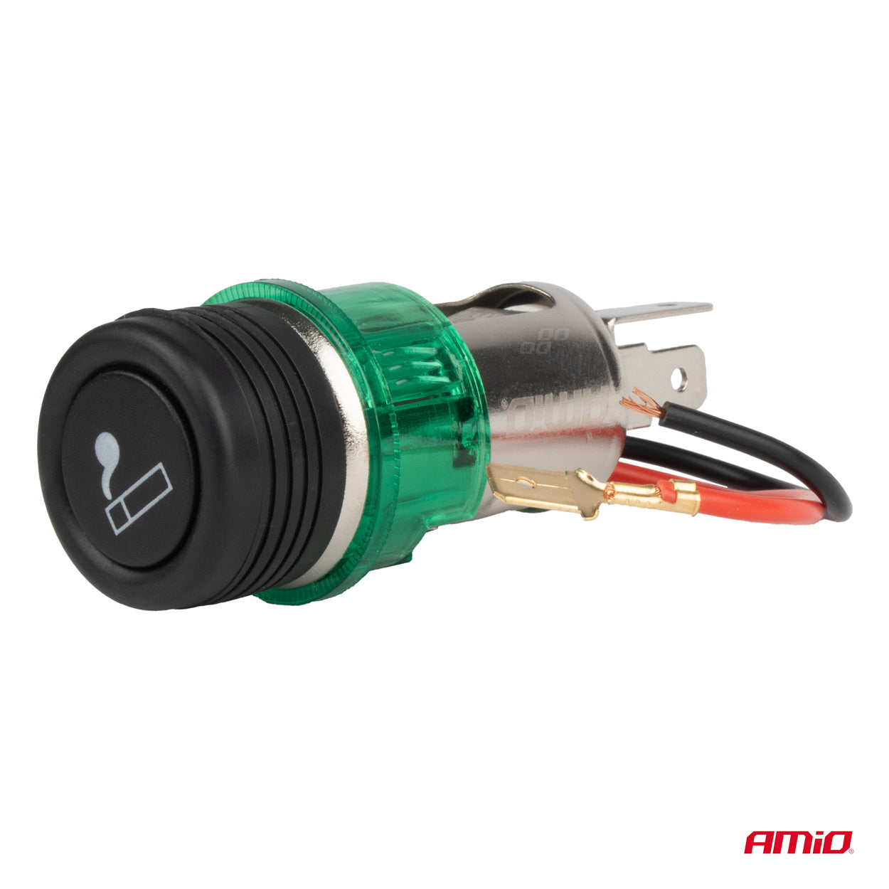 Prise allume-cigare 12 V avec rétroéclairage vert