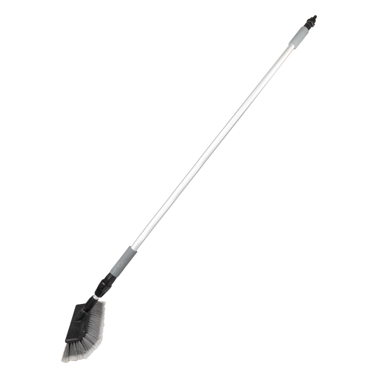 Brosse de lavage télescopique avec manche réglable