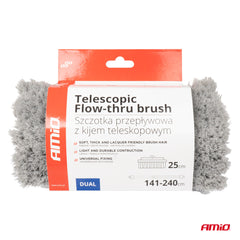 Brosse de lavage télescopique avec poils doux