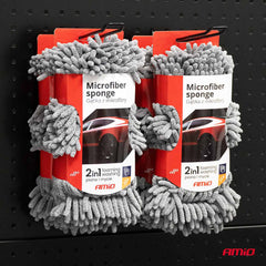 Éponge microfibre pour lavage auto et detailing