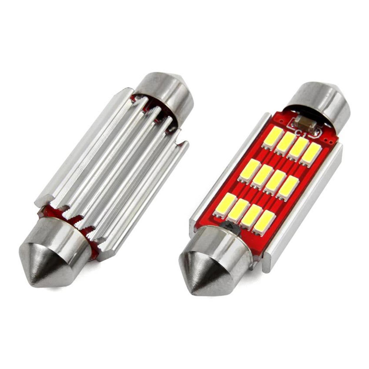 Ampoule navette LED CANBUS avec 12 diodes LED