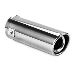Embout d’échappement MT 002 en acier inoxydable chromé