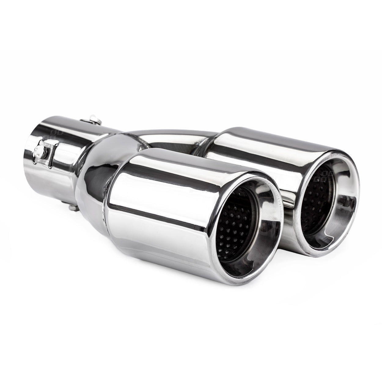 Embout d’échappement MT 008 en acier inoxydable chromé