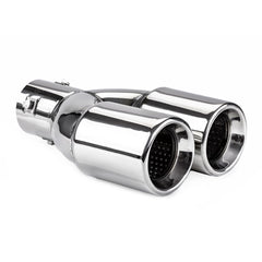 Embout d’échappement MT 008 en acier inoxydable chromé