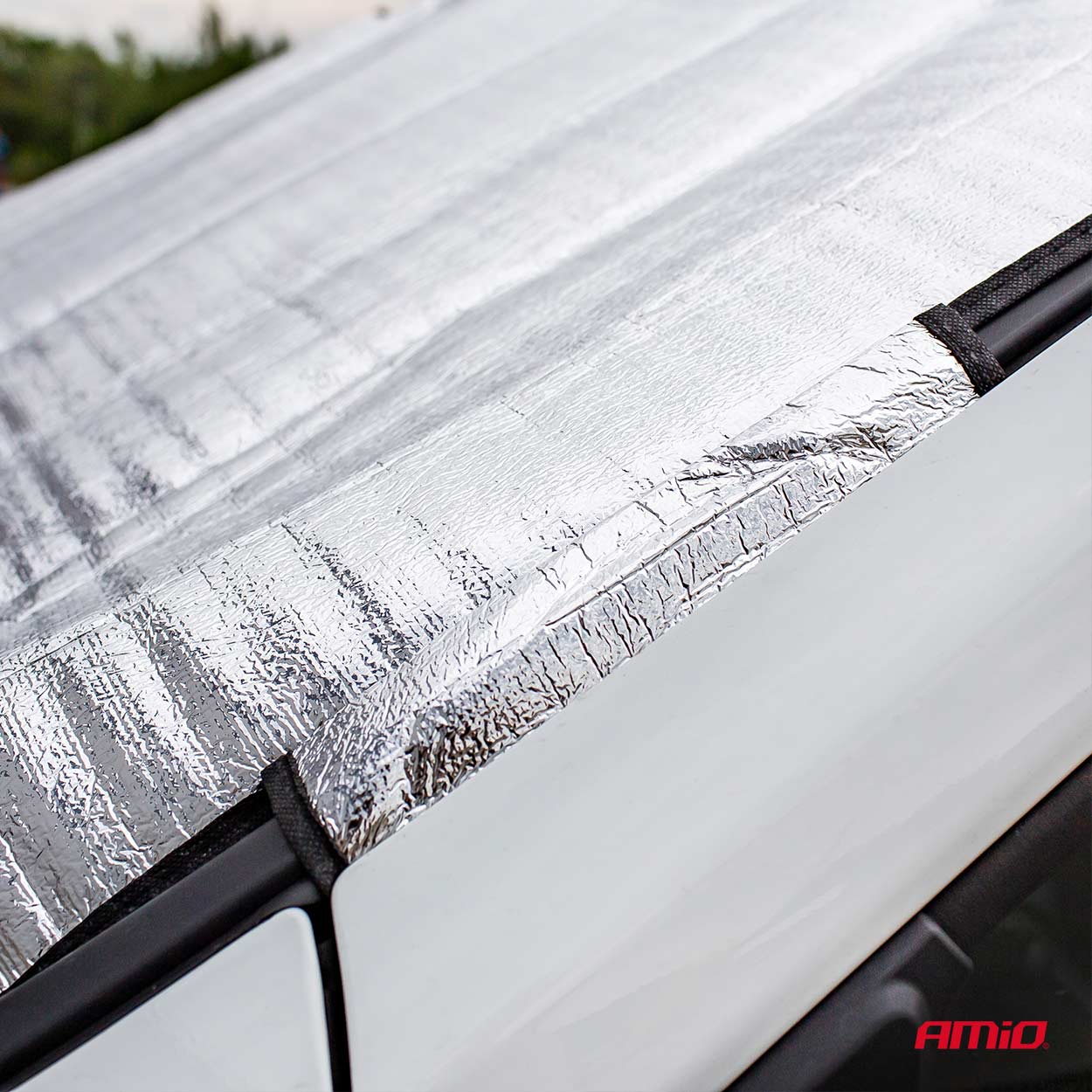 Protection de pare-brise en mousse EPE pour une utilisation en été comme en hiver