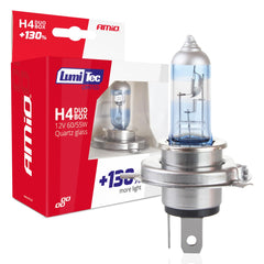Ampoules halogènes H4 LumiTec Limited +130 %
