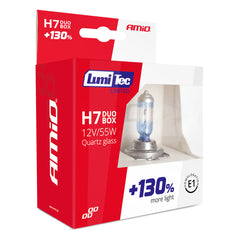 Ampoules halogènes H7 LumiTec Limited avec filtre UV