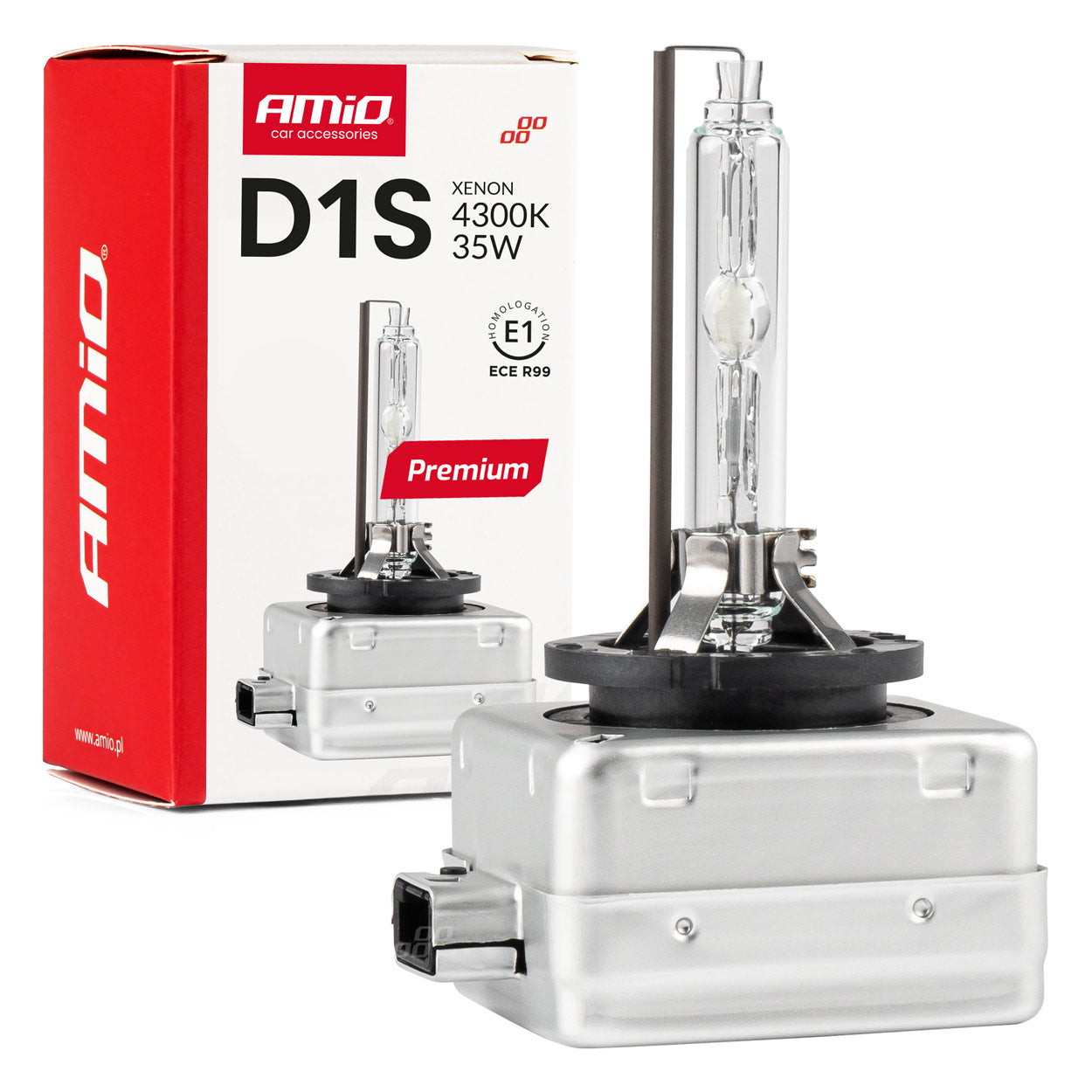 Ampoule au xénon D1S avec température de couleur 4300K